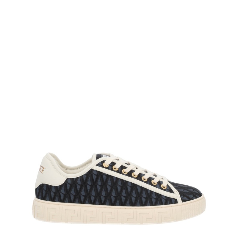GRECA JACQUARD SNEAKER|BLACK|39|38|36|37|40|37