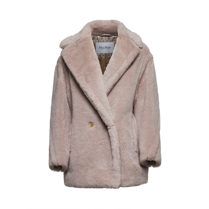 Beige short Teddy Bear Icon Coat