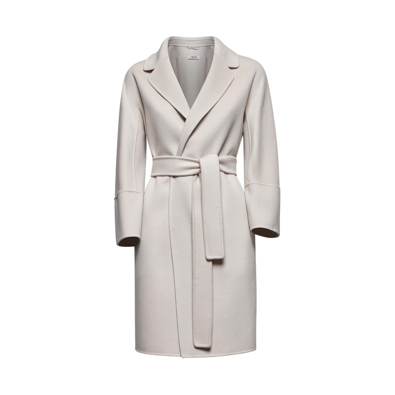 Beige wool ARONA short coat|34|36|38|40|42|44|46