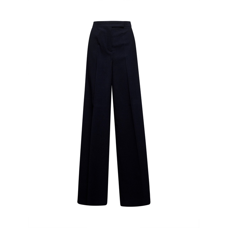 Blue wool cordonet OSOL trousers