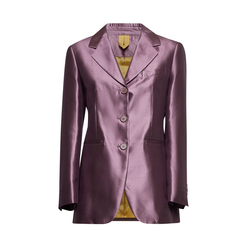 Mauve mikado MALAGA blazer|40|42|44|46|48