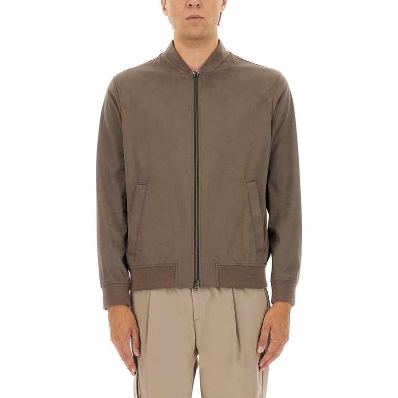 RESORT BOMBER JACKET IN SUEDE ALTERNATIVES