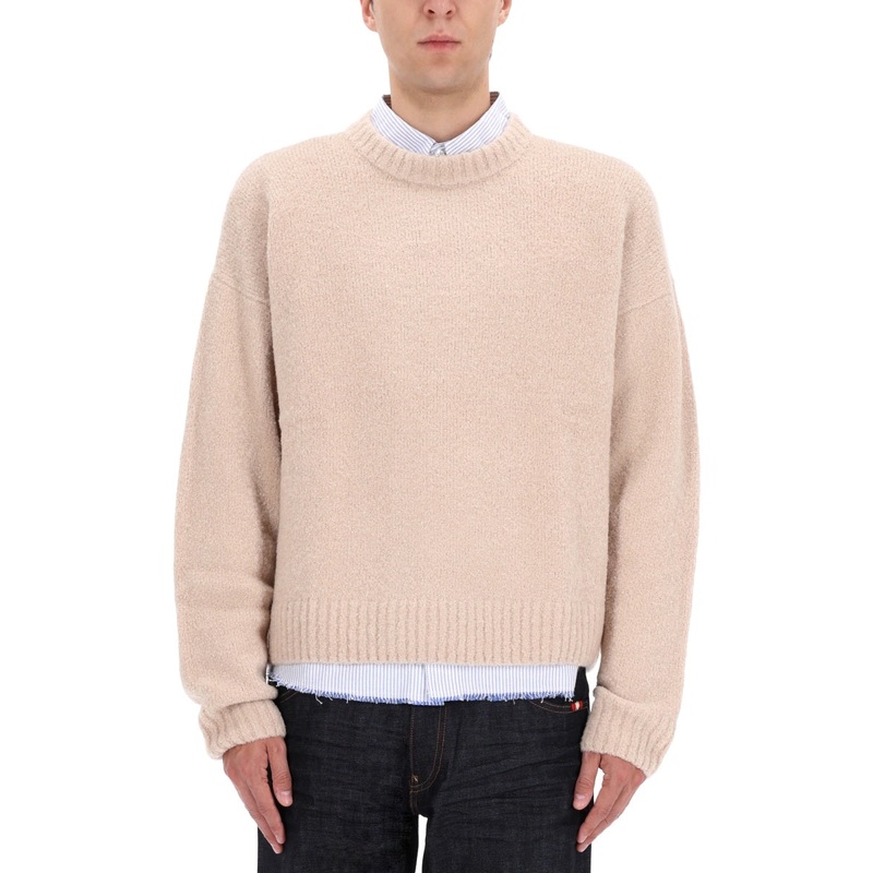 KNITTED PULLOVER|POWDER|M|L|XL