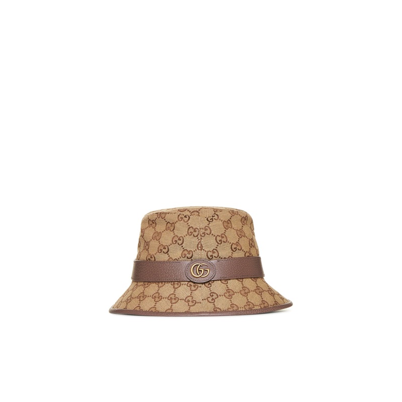 GG fabric fedora hat|S|M