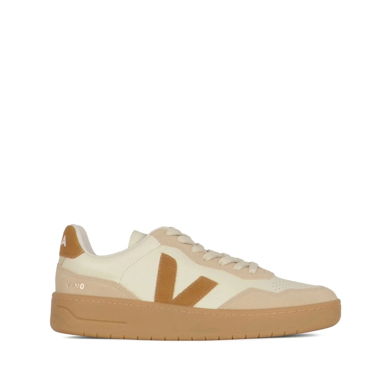 Off-White Suede and Leather Sneaker