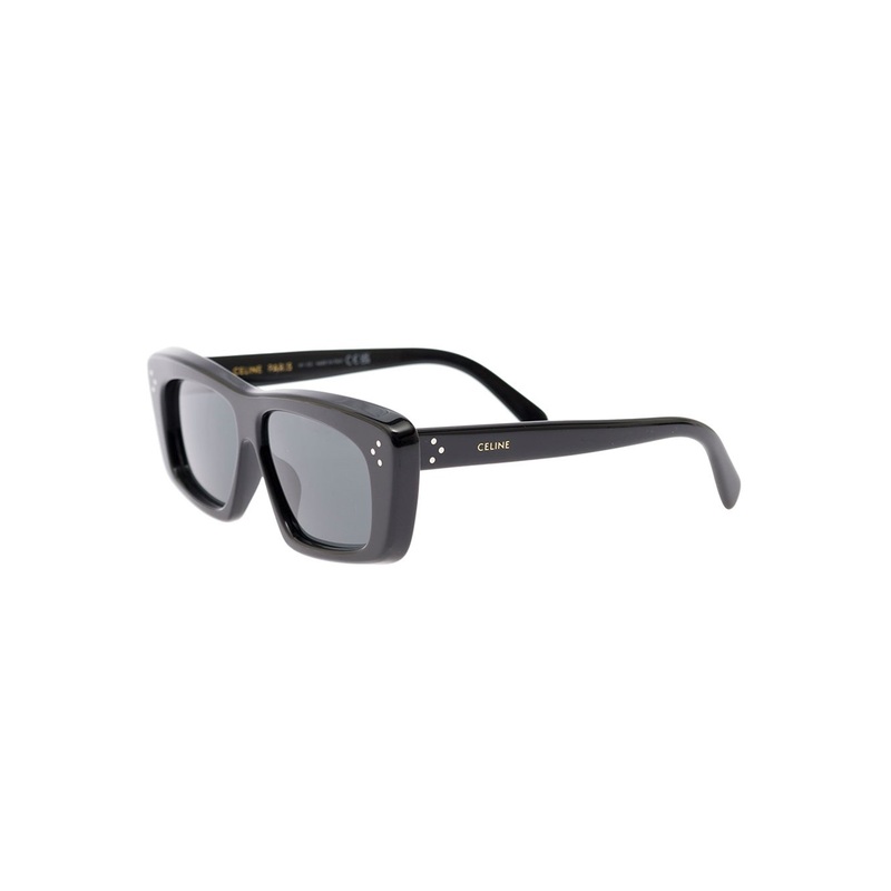 Black Frame 46 Sunglasses in Acetate Man