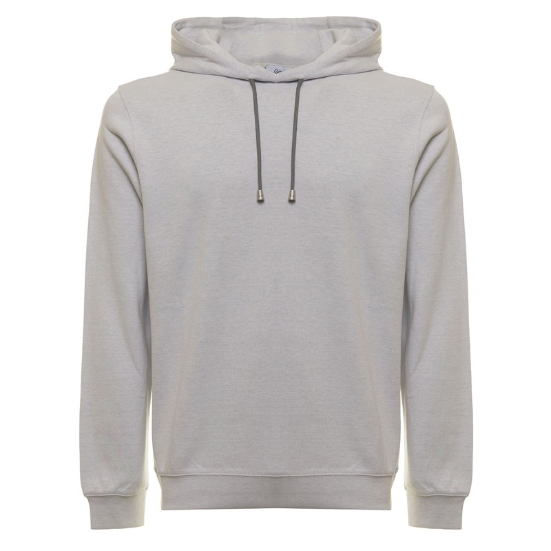 Gaudenzi Man’s Grey Jersey Hoodie