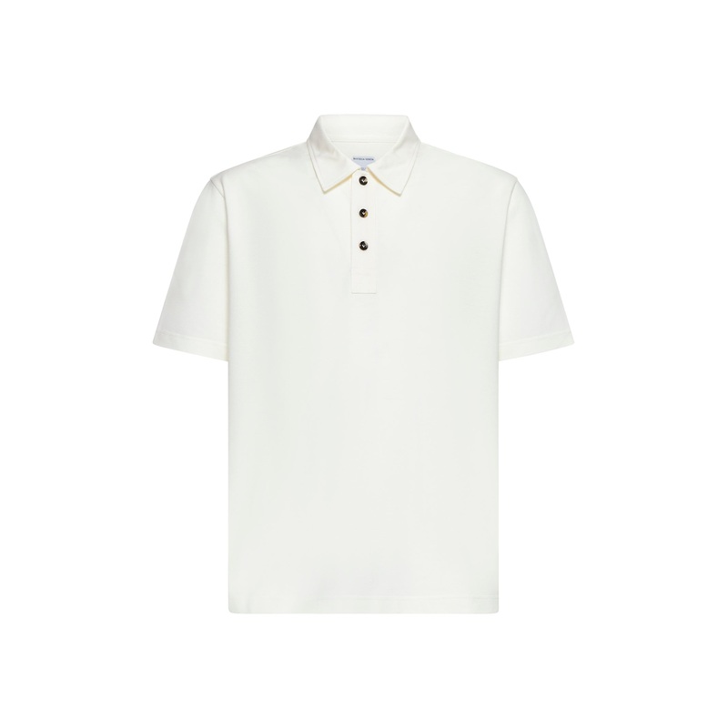 Cotton and lyocell polo shirt|S|M|L