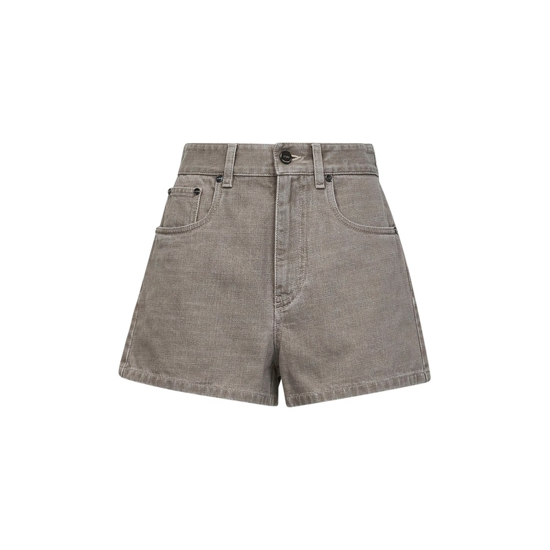 Grey denim shorts|38|40|42