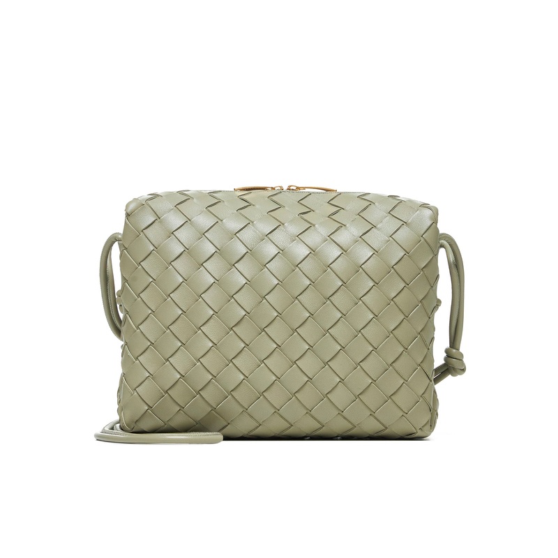 Loop Intrecciato leather small bag