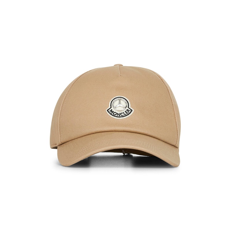 Beige cotton baseball cap|PZ
