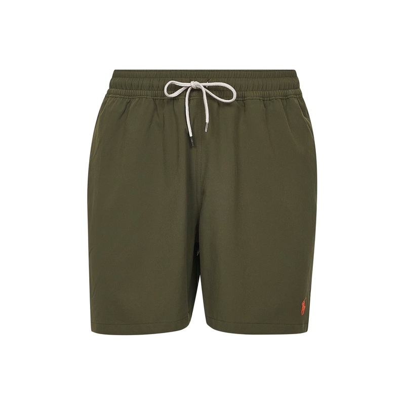 Green 5.75-Inch Traveler Classic swim trunk