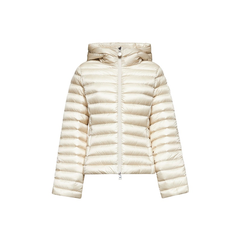 Ivory Ige short hooded down jacket