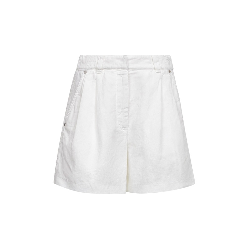 White cover monili Baggy shorts