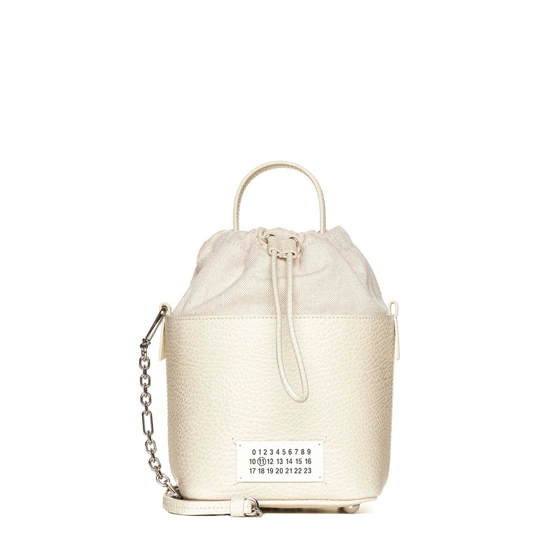 5AC leather bucket bag|PZ