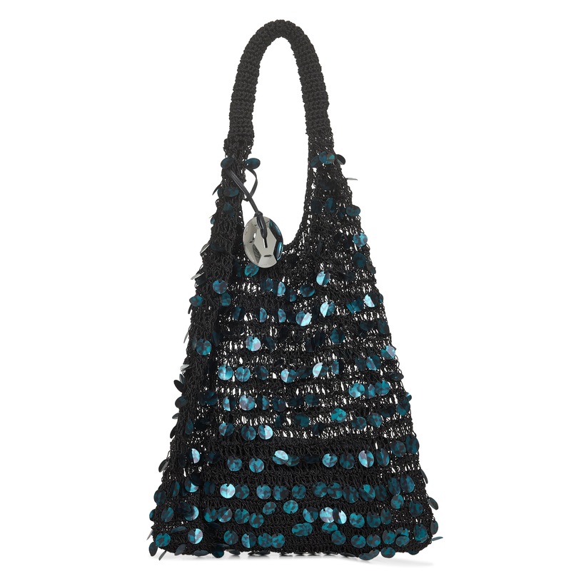 Green Sequin Hobo shoulder bag