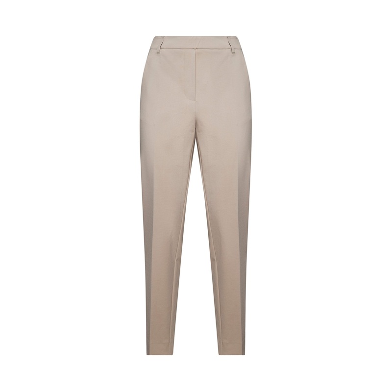 Beige Pelago slim tailored trousers