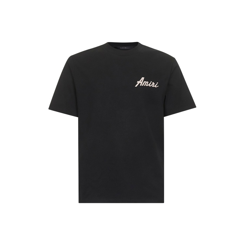 Black cotton jersey Amiri City T-shirt