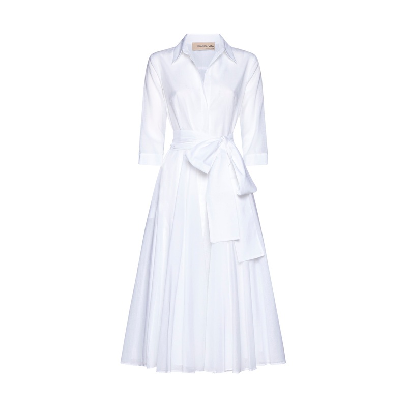 Aptenia belted shirt dress|42|44