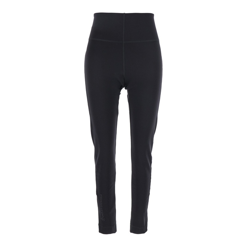 Black Leggings with Back Pocket in Tech Fabric Woman