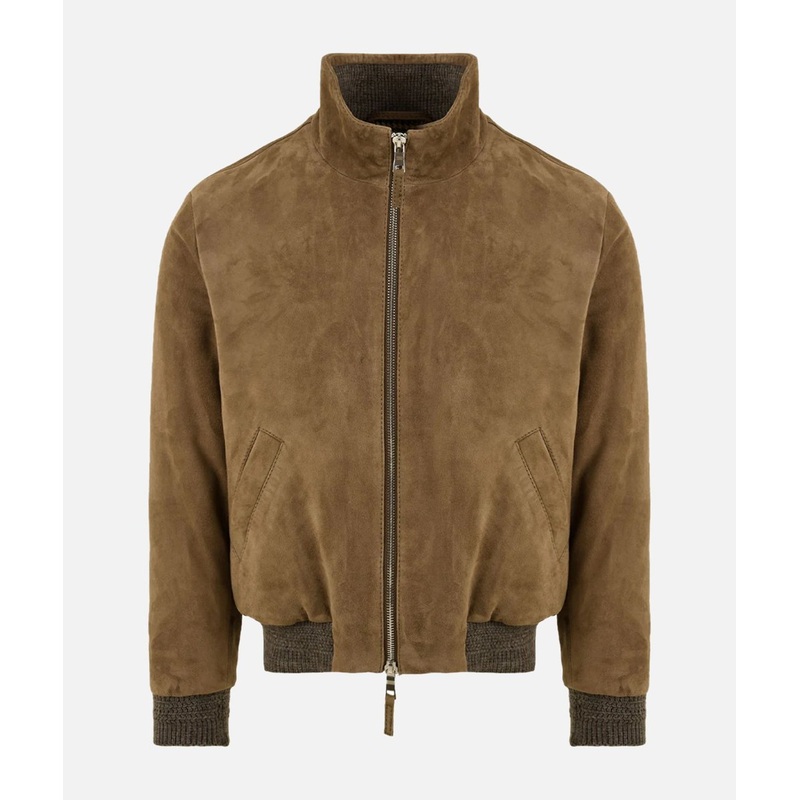 THE JACK LEATHER Suede Leather Jacket