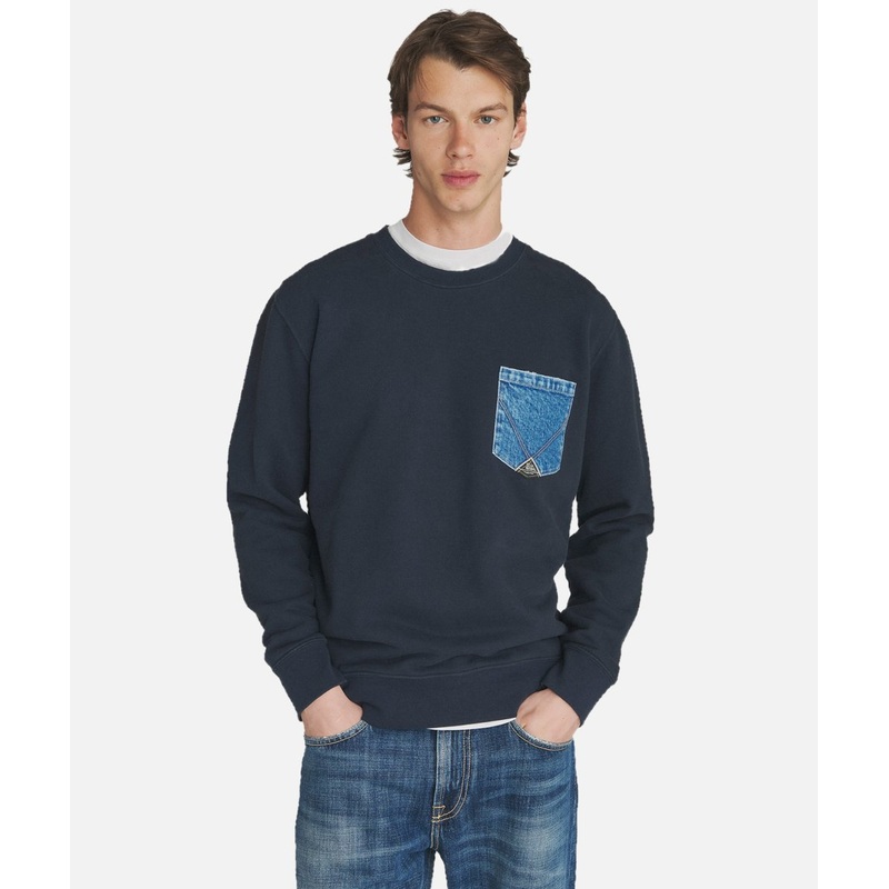 ROY ROGER’S Crewneck sweatshirt with pocket