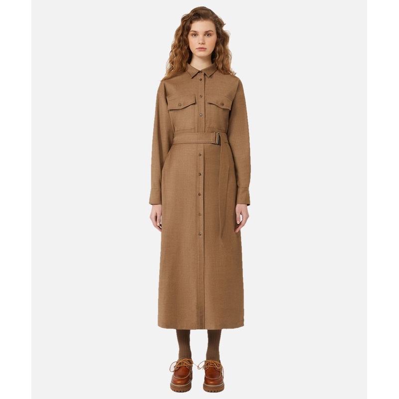 WEEKEND MAX MARA Coat of Arms shirt dress