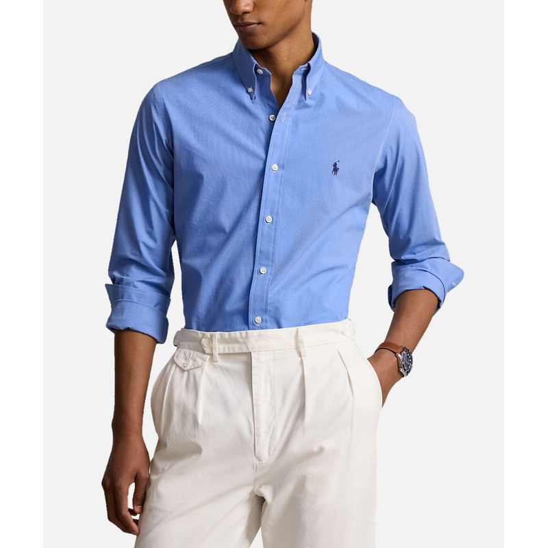 POLO RALPH LAUREN UOMO Stretch poplin shirt