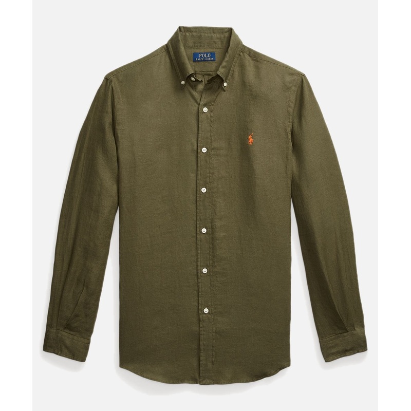 POLO RALPH LAUREN UOMO Slim fit linen shirt